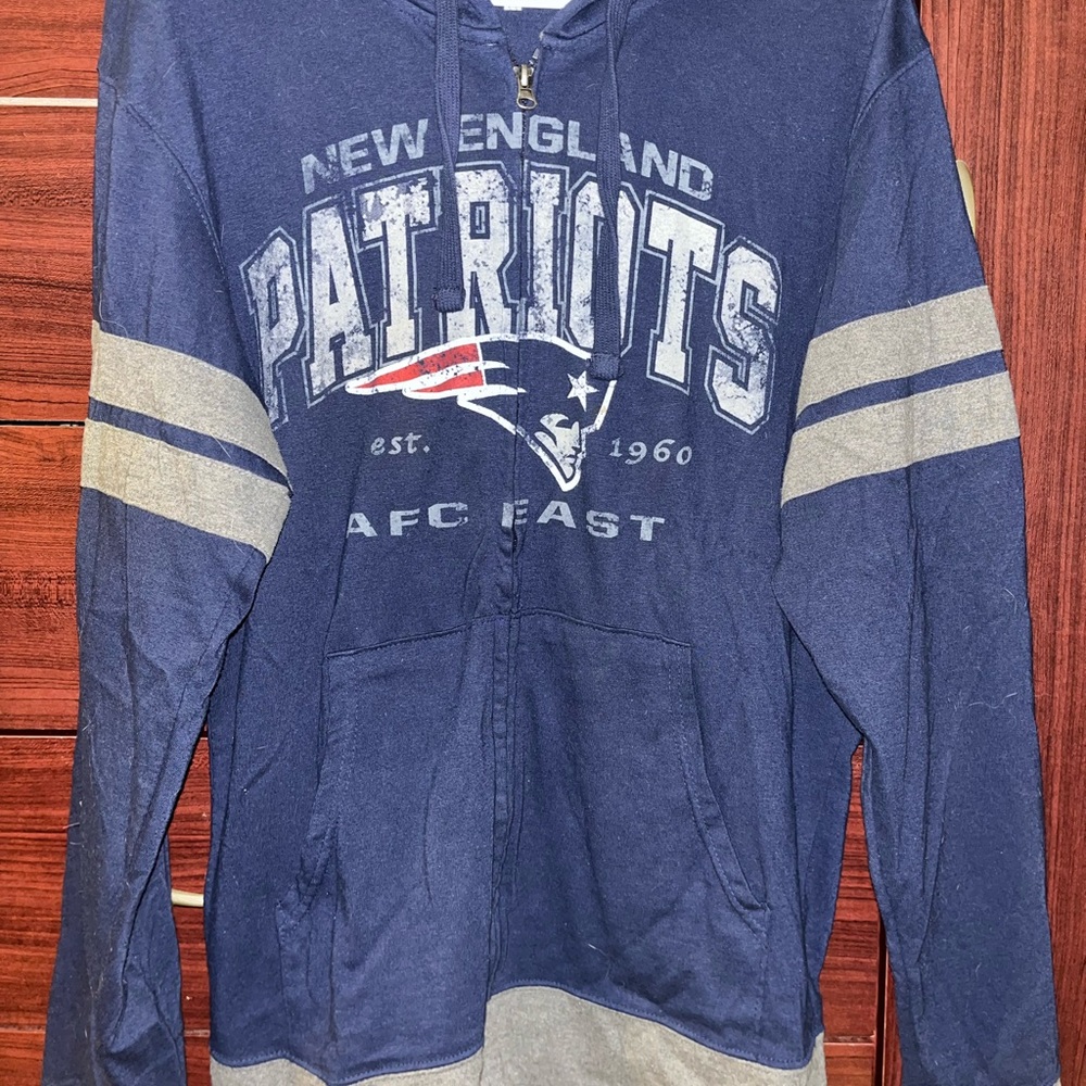 NFL NE Patriots zip-up